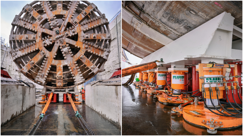 $1.5B London Tunnel Team Saves Time Using 'Air Skates' for Boring Machine U-Turn