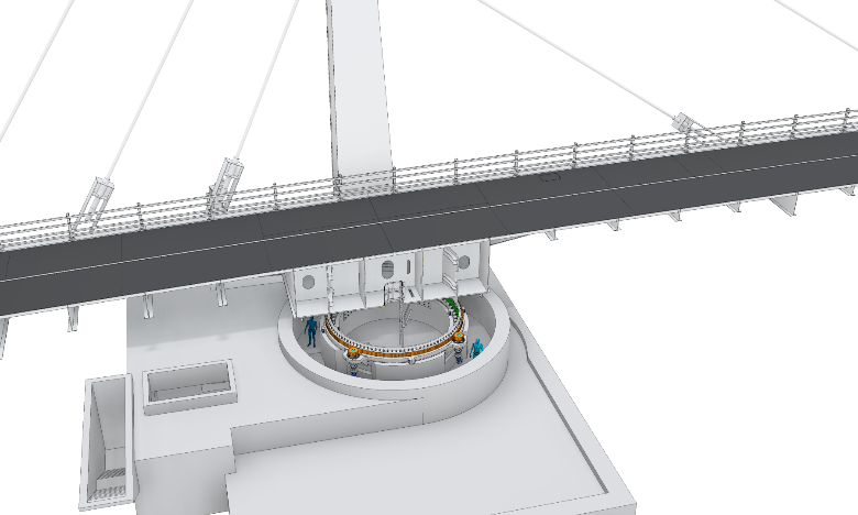 Complex Scottish Double-leaf Swing Bridge Nears Completion