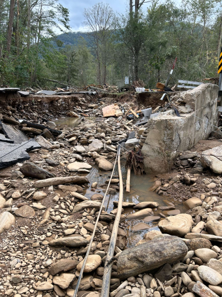 Repairs to Water Infrastructure Underway After Hurricane Helene