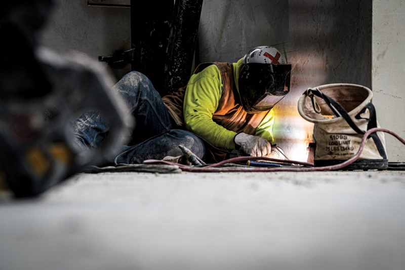 ENR 2024 Year in Construction Photo Contest: A Window to the Work