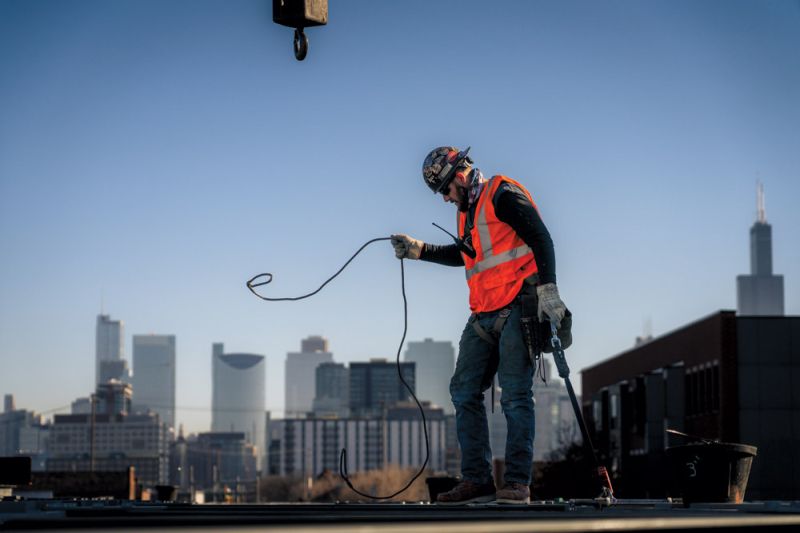 ENR 2024 Year in Construction Photo Contest: A Window to the Work