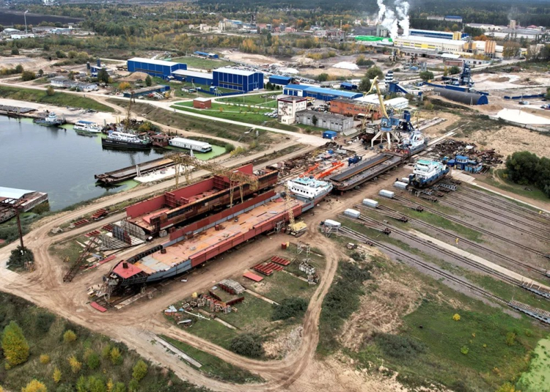 «Порт Коломна» спустил на воду медицинский теплоход «Святитель Лука».