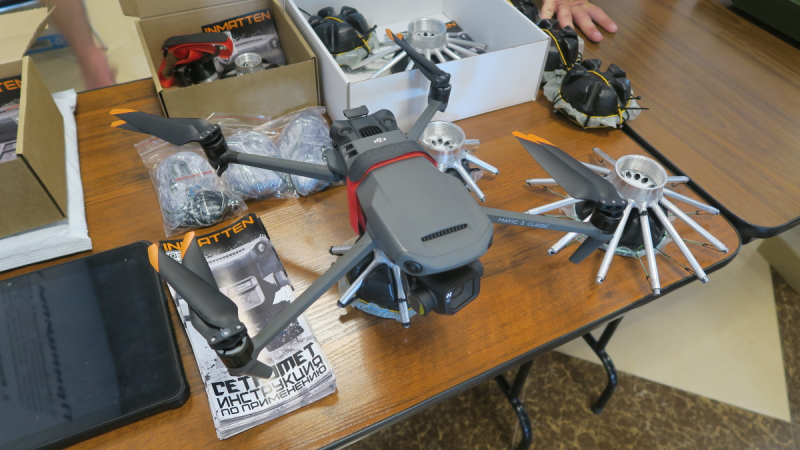 Блог о машиностроении и технике | Как в фильме «Хищник». В Петербурге показали сеткометы и ружья против БПЛА Как в фильме «Хищник». В Петербурге показали сеткометы и ружья против БПЛА