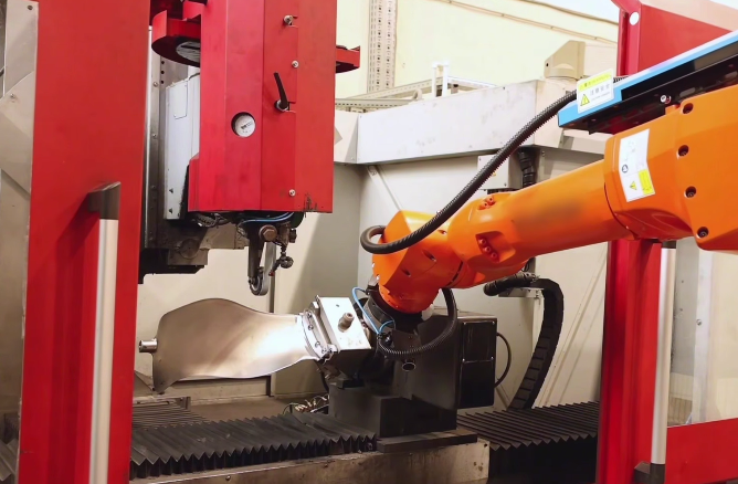 Блог о машиностроении и технике | На ОДК-Сатурн запустили роботизированный комплекс для адаптивной шлифовки крупногабаритных лопаток ГТД На ОДК-Сатурн запустили роботизированный комплекс для адаптивной шлифовки крупногабаритных лопаток ГТД