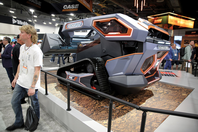 Блог о машиностроении и технике | Machines for The Moment At CONEXPO Doosan Bobcat’s RX3 concept autonomous loader