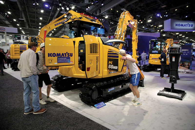 Блог о машиностроении и технике | Machines for The Moment At CONEXPO bulldozer