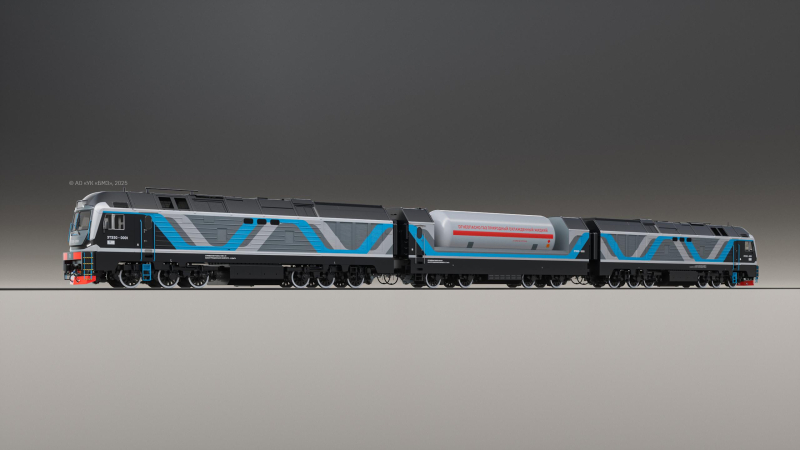 Блог о машиностроении и технике | На Брянском машзаводе собирают опытный образец магистрального газодизельного тепловоза На Брянском машзаводе собирают опытный образец магистрального газодизельного тепловоза