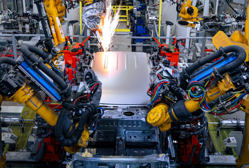 Блог о машиностроении и технике | На петербургском заводе холдинга «АГР» сварили первый кузов автомобиля нового бренда Jeland На петербургском заводе холдинга «АГР» сварили первый кузов автомобиля нового бренда Jeland