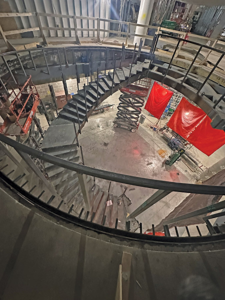 Блог о машиностроении и технике | National Geographic Museum of Exploration Is 100,000-sq-ft Gateway to World of Wonders grand staircase