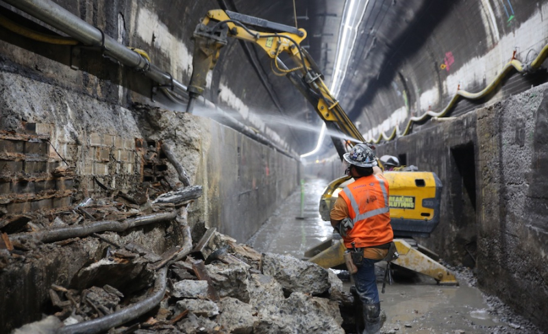 Блог о машиностроении и технике | $1.6B Amtrak East River Tunnel Rehab Chugs Ahead in New York City .6B Amtrak East River Tunnel Rehab Chugs Ahead in New York City