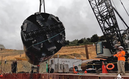 Блог о машиностроении и технике | California's $2.8B Anderson Dam Seismic Rebuild Moves Into Construction Removal-of-TBM-Anderson-Reservoir