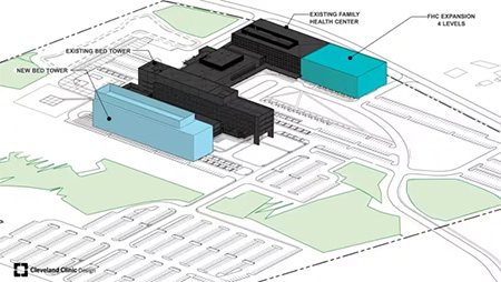 Блог о машиностроении и технике | CM Selected for $322M Cleveland Clinic Hospital Expansion Avon Hospital