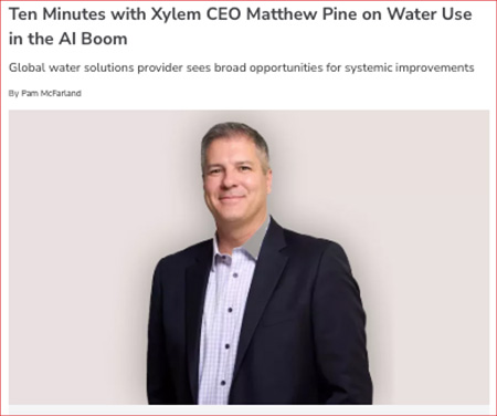 Блог о машиностроении и технике | Xylem Inks $1.46B Deal to Acquire Two Pump Manufacturers 10 Minutes with Matthew Pine